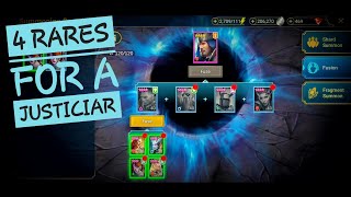 Fusing a Justiciar Skinwalker crypt shadow legends mobile gameplay 2021 [upl. by Riki]