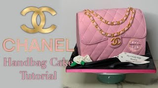 Chanel Handbag Cake Tutorial  Mollys Kitchen Queens [upl. by Becka]