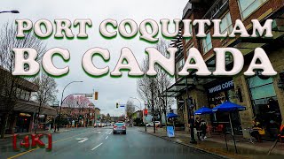 PORT COQUITLAM BC CANADA  Spring 2022  Driving Tour 4K [upl. by Traci]