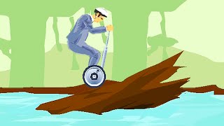 CRAZY JUNGLE ADVENTURE HAPPY WHEELS 95 [upl. by Luy761]