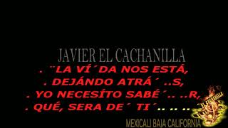 CACHANILLA DE RIALTO KARAOKE 1 [upl. by Nodyroc]