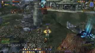 Quest 324 Valkyr Incursion WoW human paladin [upl. by Eatnom]