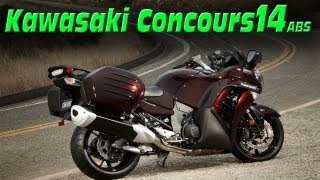 Kawasaki Concours 14 ABS  First Ride [upl. by Tuhn867]