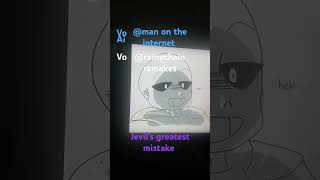 Jevil took sanss ketchup manontheinternet [upl. by Steward]