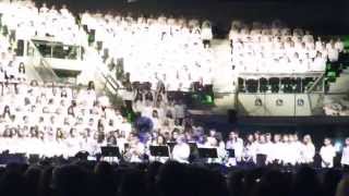 1000 choristes 2015 Montbéliard Axone Barcella Restos du coeur 3 [upl. by Nolra]