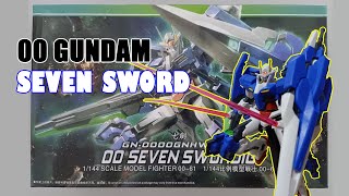 GaoGao HG 00 Seven Sword SpeedBuild amp Review [upl. by Waldon]