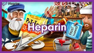 Heparin Mnemonic for Nursing Pharmacology NCLEX [upl. by Anot]