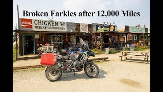 Broken Farkles after 12000 Miles on the 2024 BMW R1250GS Adventure  Modifications Update [upl. by Aihsram]