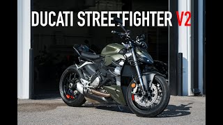 FIRST TIME FOR EVERYTHING  Ducati Streetfighter V2 [upl. by Eugine]