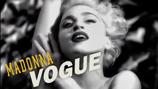 4K Madonna  Vogue Music Video [upl. by Daisy179]