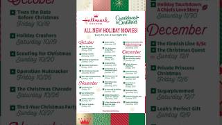 Hallmark’s 2024 Countdown to Christmas Movie Schedule [upl. by Lette]