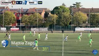 TOP GOAL 💫 U19  Albignasego Calcio  Rovigo Mattia Zago [upl. by Notneb]