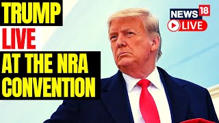 Former US President Donald Trump Speaks At National Rifle Association  Trump Live  US News Live [upl. by Greenman]