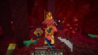 Ztracen v Netheru  hardcore mode Minecraft 28 CZ [upl. by Uziel]