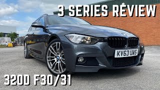 BMW 3 SERIES FULL REVIEW F3031 320D BUYERS GUIDE [upl. by Atikim]