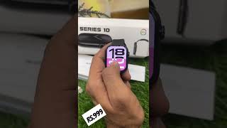 Series 10 smartwatch review trending unboxing viralreels viralvideo shorts reels [upl. by Noraha]