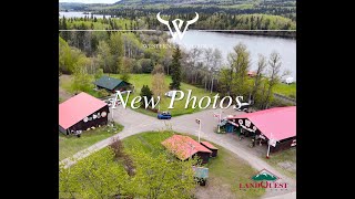 Charming Acreage with Lake Frontage Outbuildings and Cozy 2400 ft2 Home  Burns Lake BC [upl. by Yrailih]