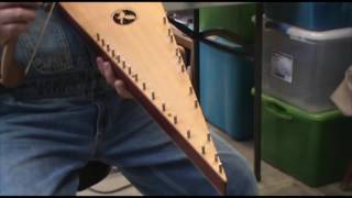 Bowed Psaltery First Lesson Part 1 [upl. by Iey]