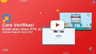 Cara Verifikasi Email atau Akun PTK di Aplikasi Dapodik Versi 2021 [upl. by Hsuk]