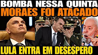 BOMBA MORAES ACABA DE SER ATACADO LULA ENTRA EM DESESPERO FLÁVIO BOLSONARO ACABA DE SOLTAR BOMB [upl. by Rothberg]