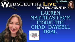 5282024 Lauren Matthias from Hidden True Crime gives is the scoop on todays Daybell trial [upl. by Infeld]