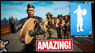 SHANTY FOR A SQUAD Traversal Emote Amazing Feature Fortnite Battle Royale [upl. by Nelsen]