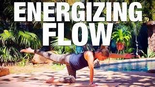 20 Min Energizing Flow Yoga Class  Five Parks Yoga [upl. by Renard137]