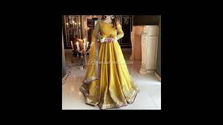 Mehndi Dresses ideas 2024 New ideas 2024 Meena Bazaar [upl. by Ellirpa]