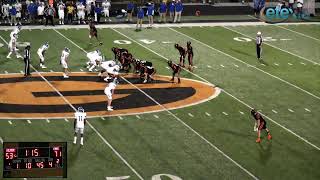 Game 1  2023  Gilmer vs Chapel Hill [upl. by Nikaniki81]