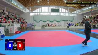 S4 Cupa Romaniei 2024 Taekwondo WT [upl. by Ativ]