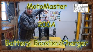 MotoMaster 200A Battery BoosterCharger [upl. by Omrellug404]