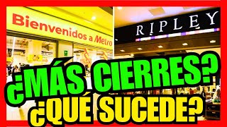 🔴 IMPACTANTE ¿Metro y Ripley CIERRAN más locales MIRA LO QUE ESTÁ PASANDO [upl. by Tewfik]