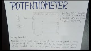 Potentiometer  Introduction Construction Working Principle [upl. by Renato]