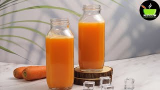 Carrot Juice Recipe  How to Make Carrot Juice with Orange amp Ginger  Summer Special Recipes [upl. by Vally]