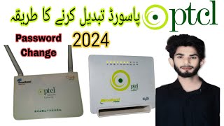 How to Change PTCL Wifi Possword in Mobile 2024  PTCL Wifi Password Change Krne KA Tarika [upl. by Eynttirb]