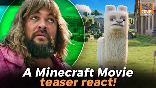 Minecraft Movie Teaser Reaction – Could This Be the Next Big Hit [upl. by Abijah305]