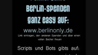 Pennergame Cheats Berlin Spenden amp Scripts amp Bots  Kein Scheiss Fake [upl. by Atiuqihc]