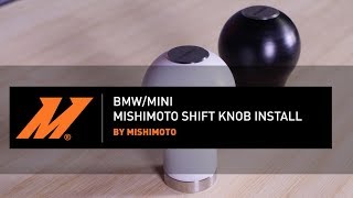 How To Install Mishimotos Delrin Teardrop Shift Knob on your BMW [upl. by Netsruk601]