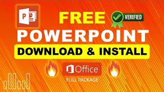 How To Download And Install Microsoft Power Point Free 2024  Power Point Kaise Download Kare [upl. by Aehsal]