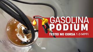 TESTE Gasolina PODIUM em carro 10 vale a pena Alta PRM Ft Motorhaus Performance [upl. by Ardnasyl]