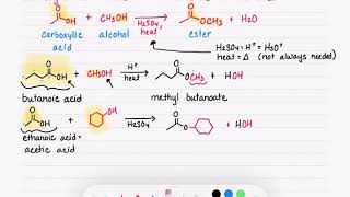 178 Conversion of Carboxylic Acids to Esters [upl. by Ballman]