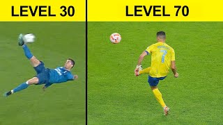 Cristiano Ronaldo Goals Level 1 to Level 100 [upl. by Adamsen208]