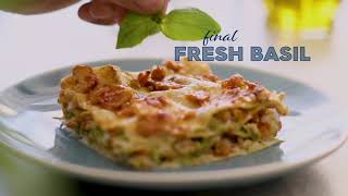 Barilla  How to make Lasagne with chicken and Pesto Genovese [upl. by Adriena798]