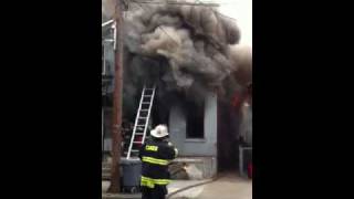 STATter911com House fire in Camden New Jersey [upl. by Riabuz]