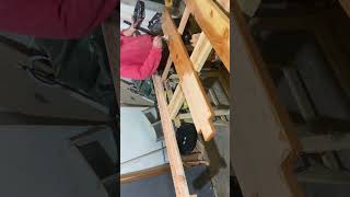 Finition A lHuile De Lin De Mon Lit En Bois DIY  diy woodworking wood oil [upl. by Barabbas]