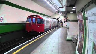 Bakerloo Line 1972TS 3542 Departing Maida Vale [upl. by Orlando]