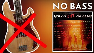 Queen  Dont Stop Me Now Live Killers 1979 for bass player NO BASS [upl. by Nylodnewg180]