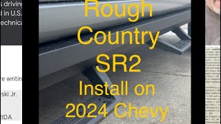 2024 Silverado Trail Boss Steps install [upl. by Elehcir11]