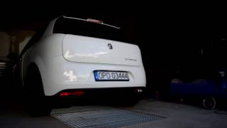 Abarth Grande Punto Esse Esse soundcheck with ETS 3quot downpipe [upl. by Annoyed]