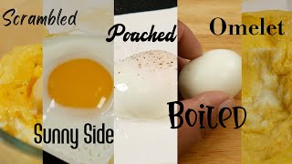 How To Cook Egg Microwave Easy Simple 5 Ways [upl. by Aicella204]